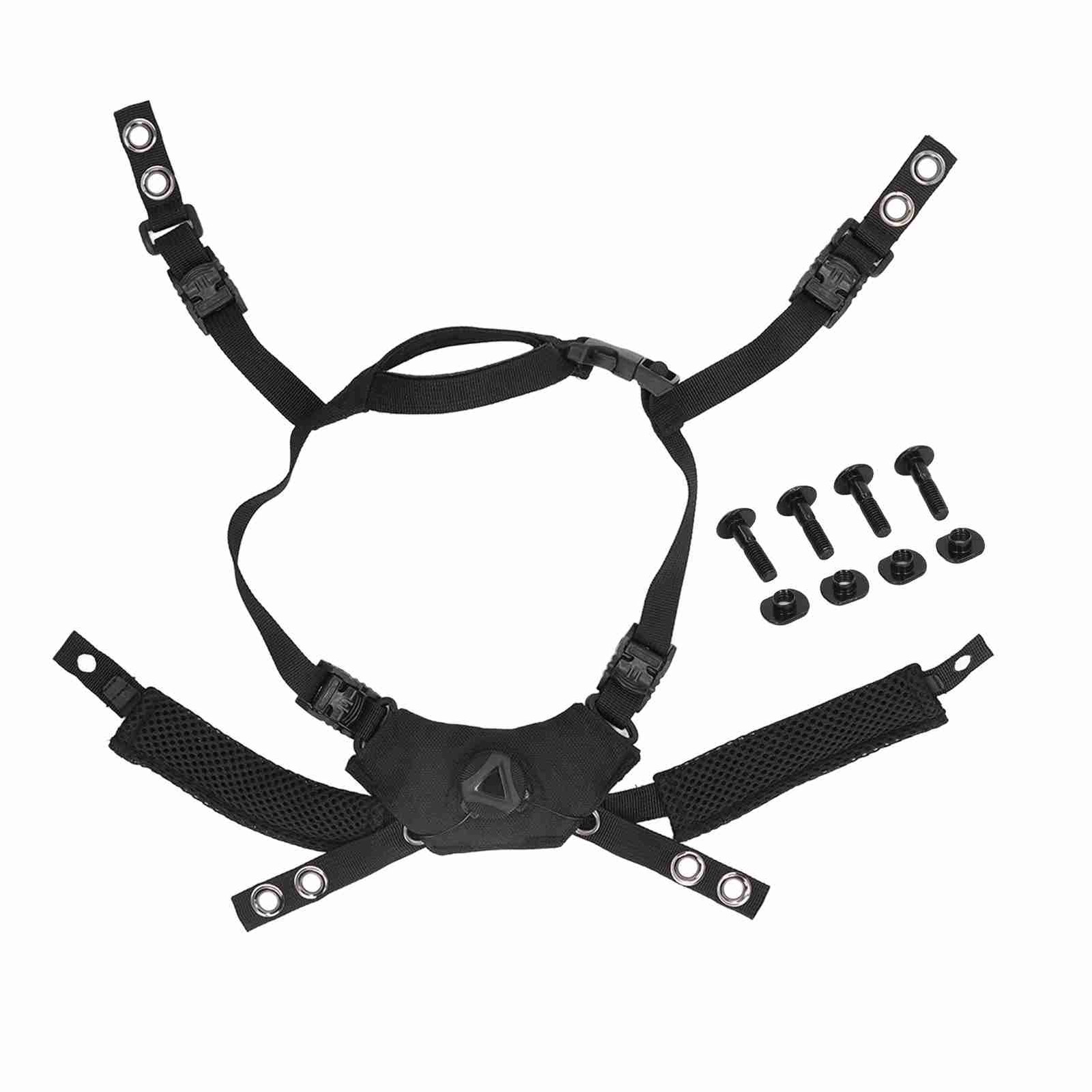 Adjustable Dial Suspension System Chin Strap For Fast Helmet Trending☚