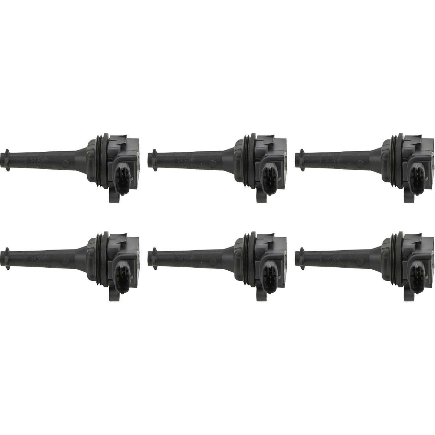 Bosch SET-BS0221604008-6 Set of 6 Ignition Coils for Volvo V70 S80 XC90 S60 C70