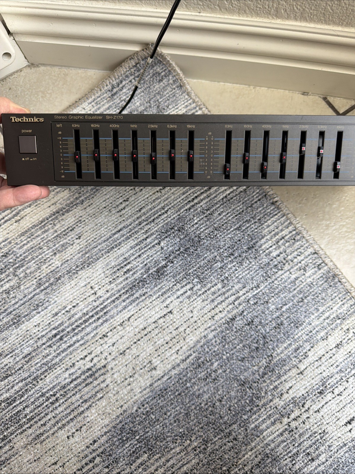 Technics SH-Z170 Seven Band Stereo Graphic Equalizer Led Display