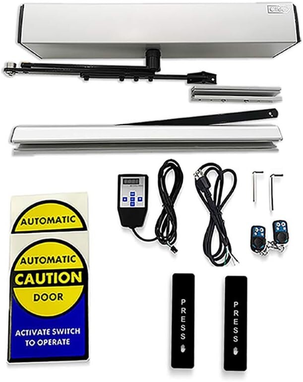 Automatic Entrance Glass Swing Door Openers for Office Door with Wireless Switch