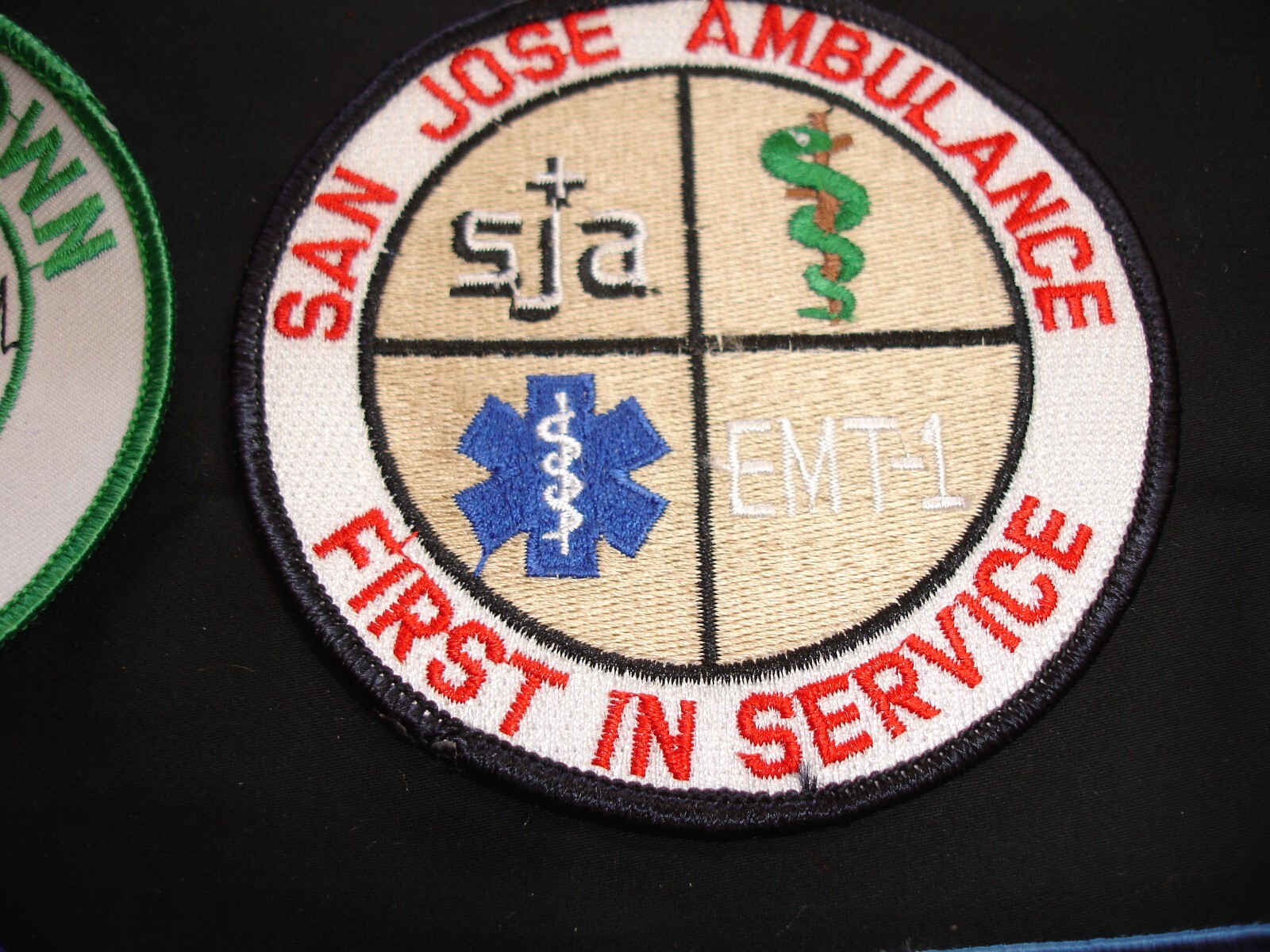 firefighting rescue fire department vintage patch collection
