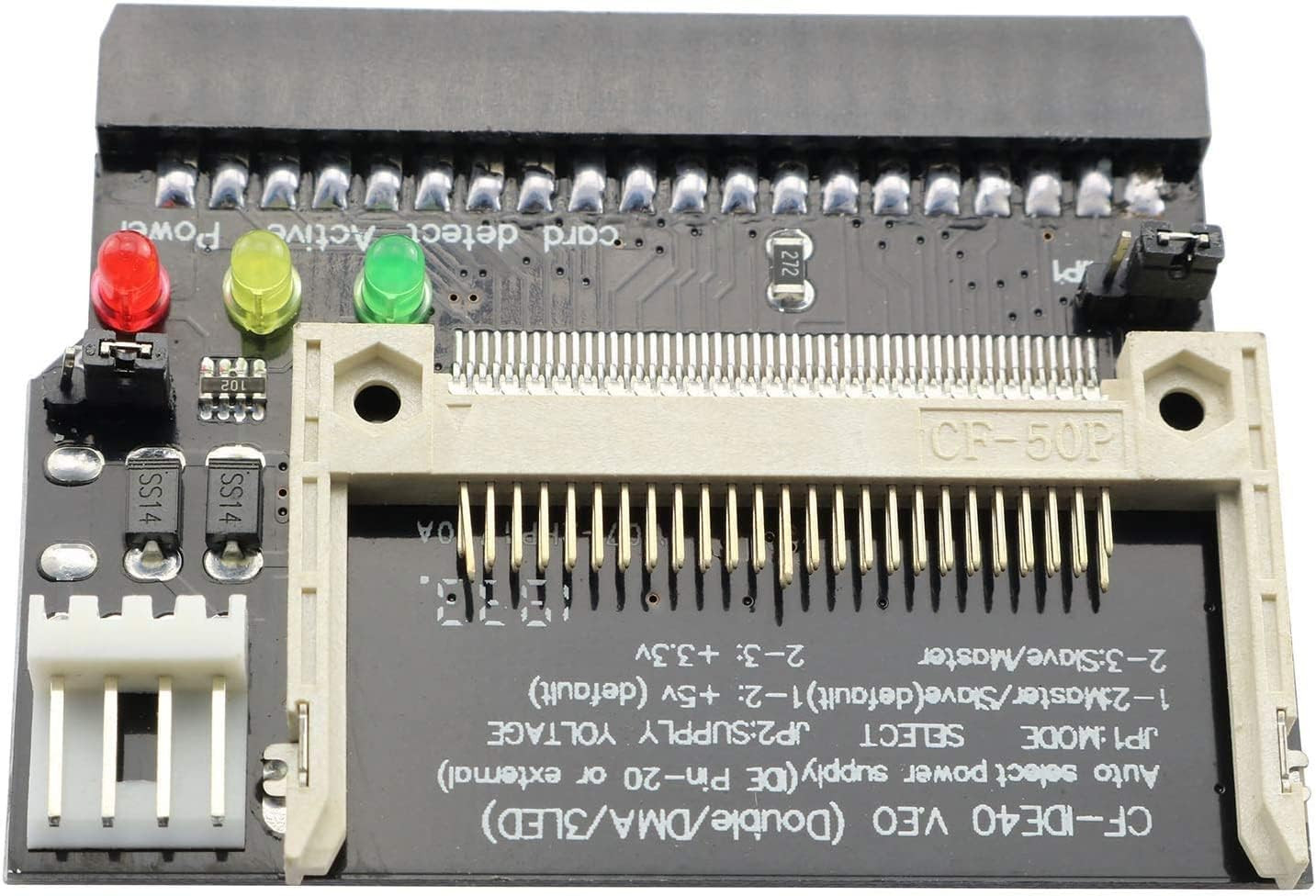 TAODAN CF to 40-Pin IDE Adapter Compact Flash CF to IDE Bootable Converter