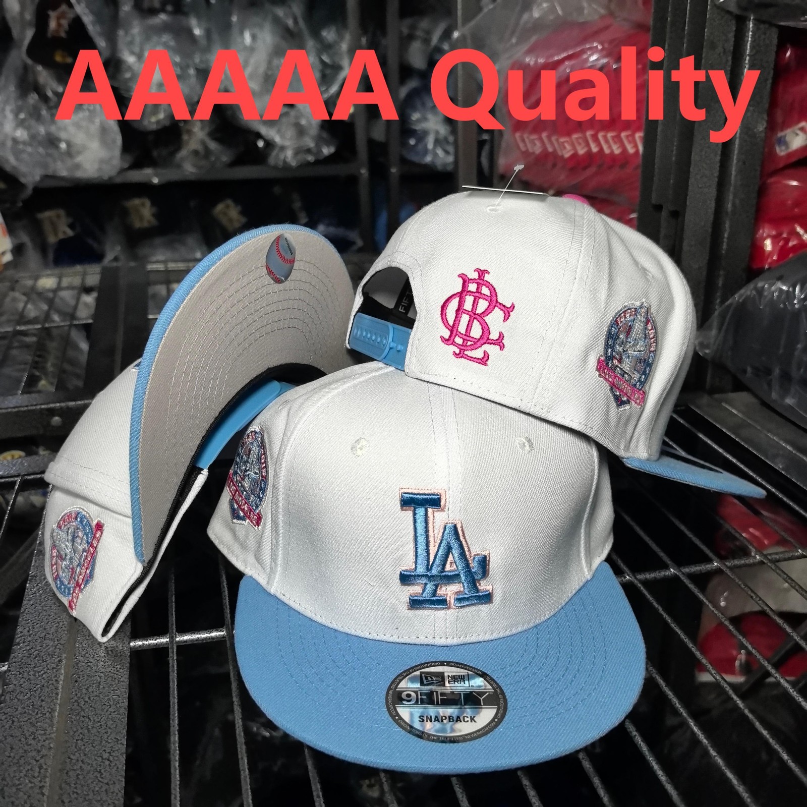 New Era Los Angeles Dodgers Hat 9FIFTY Snapback Adjustable Cap Baseball Hat