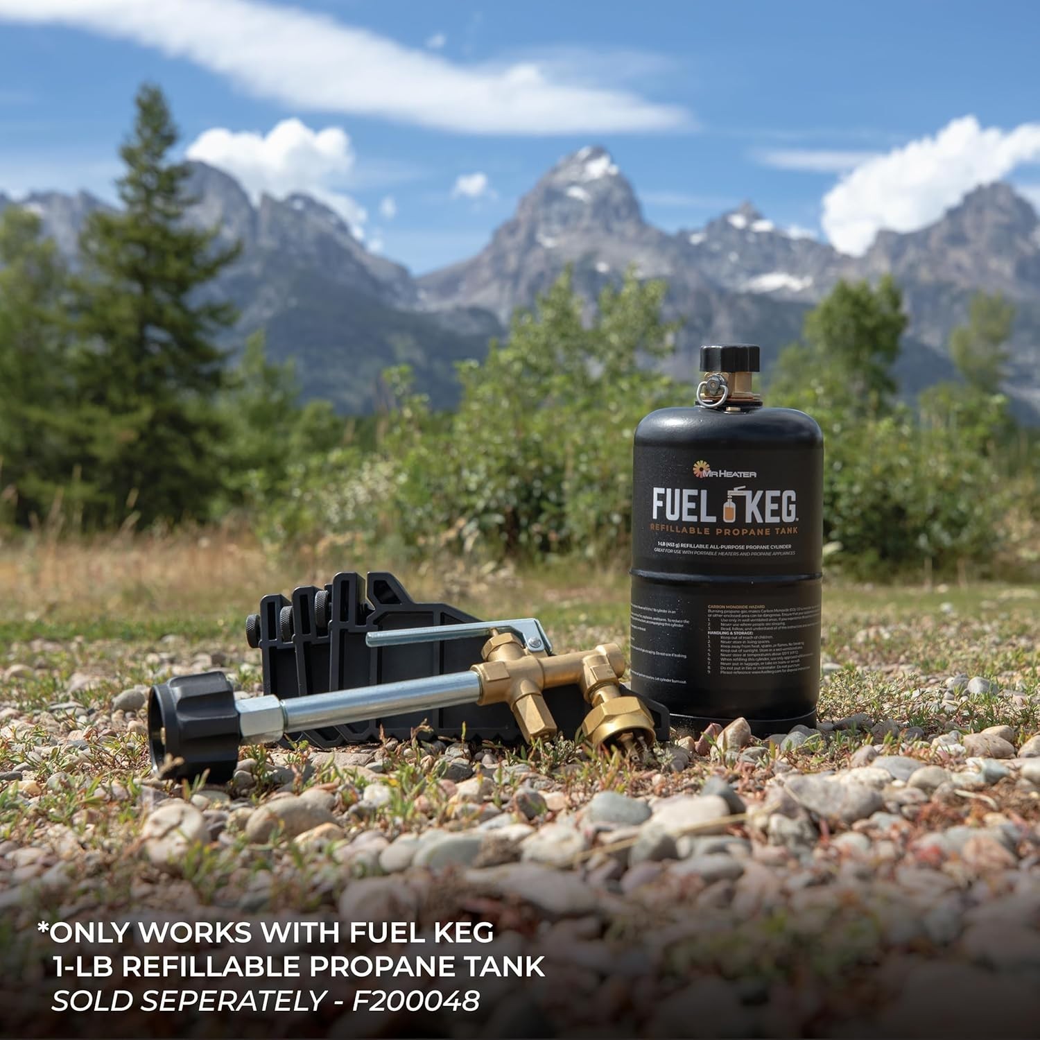 Lightweight Portable Propane Refill