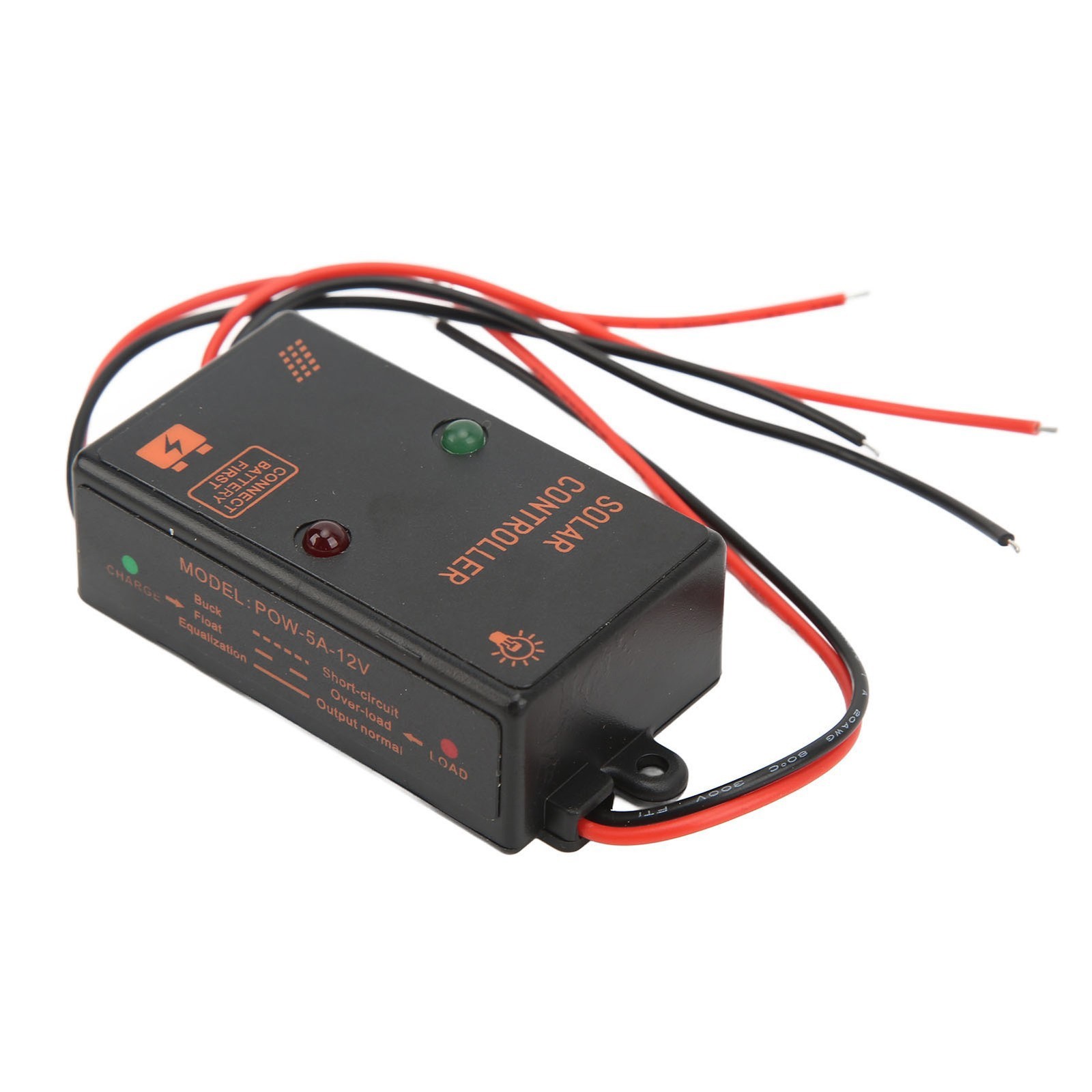 5A 12V Solar Panel Controller IP67 Waterproof PWM Charge Controller Spares