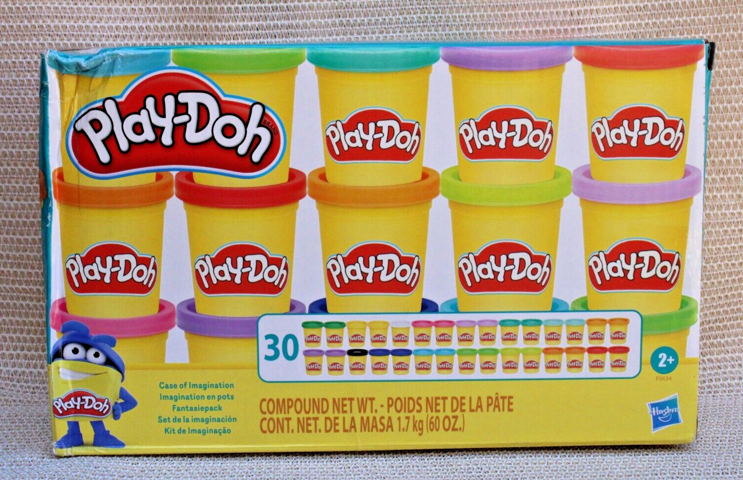 Hasbro Play-Doh Case of Imagination 30 Pack