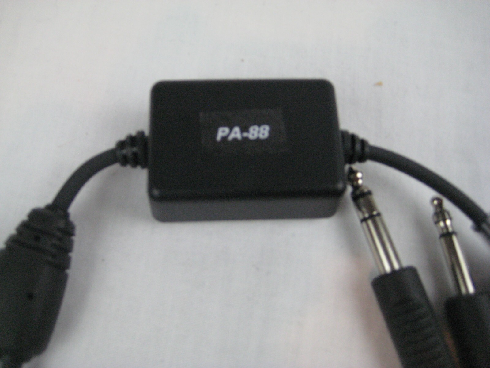 Military Helicopter to GA Fixed Wing Headset Adapter PA88 PA-88