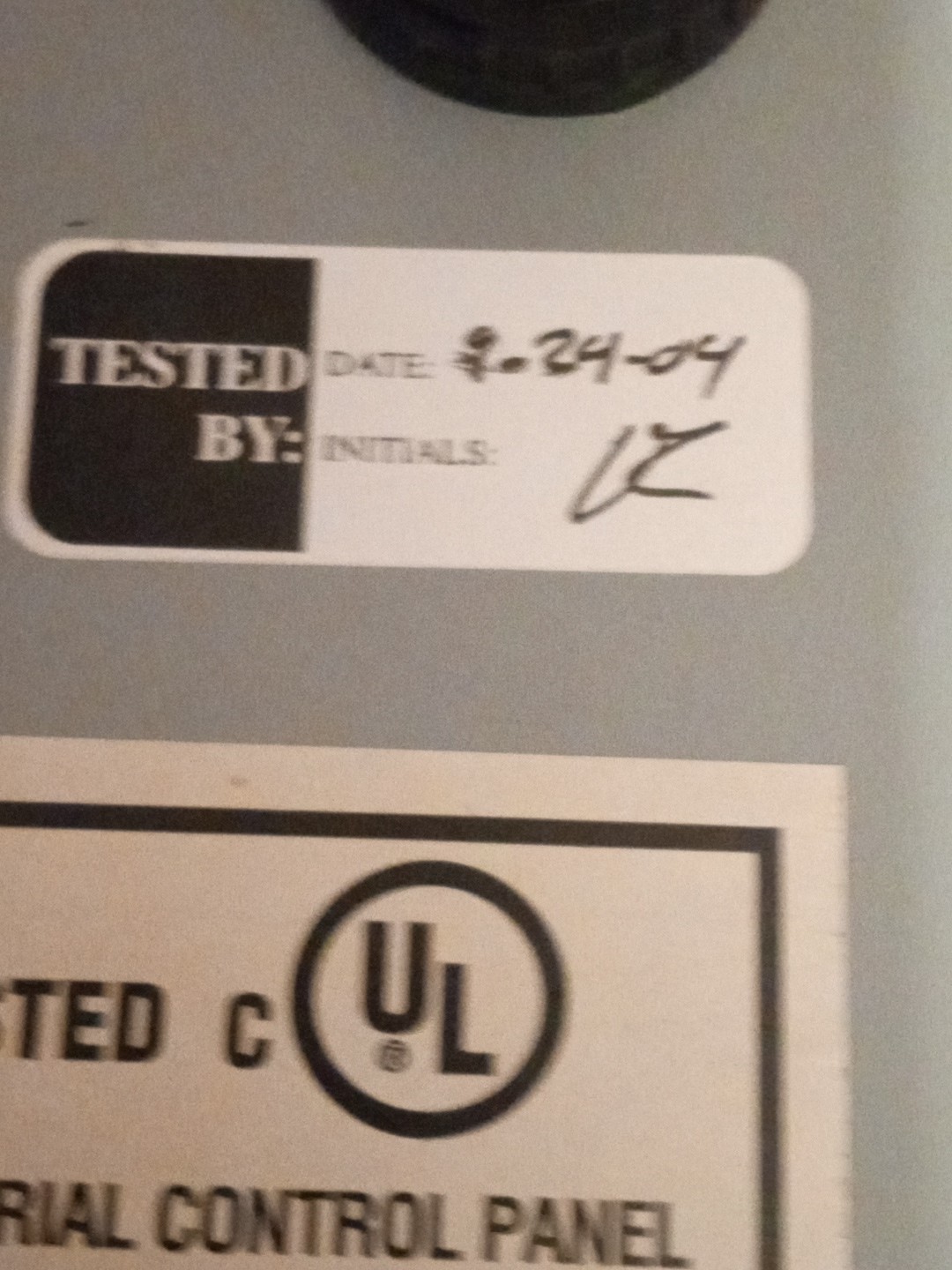 Wired Switch Contact Panel ABB A40-30-10 Thermal Overload Electrical Box Control