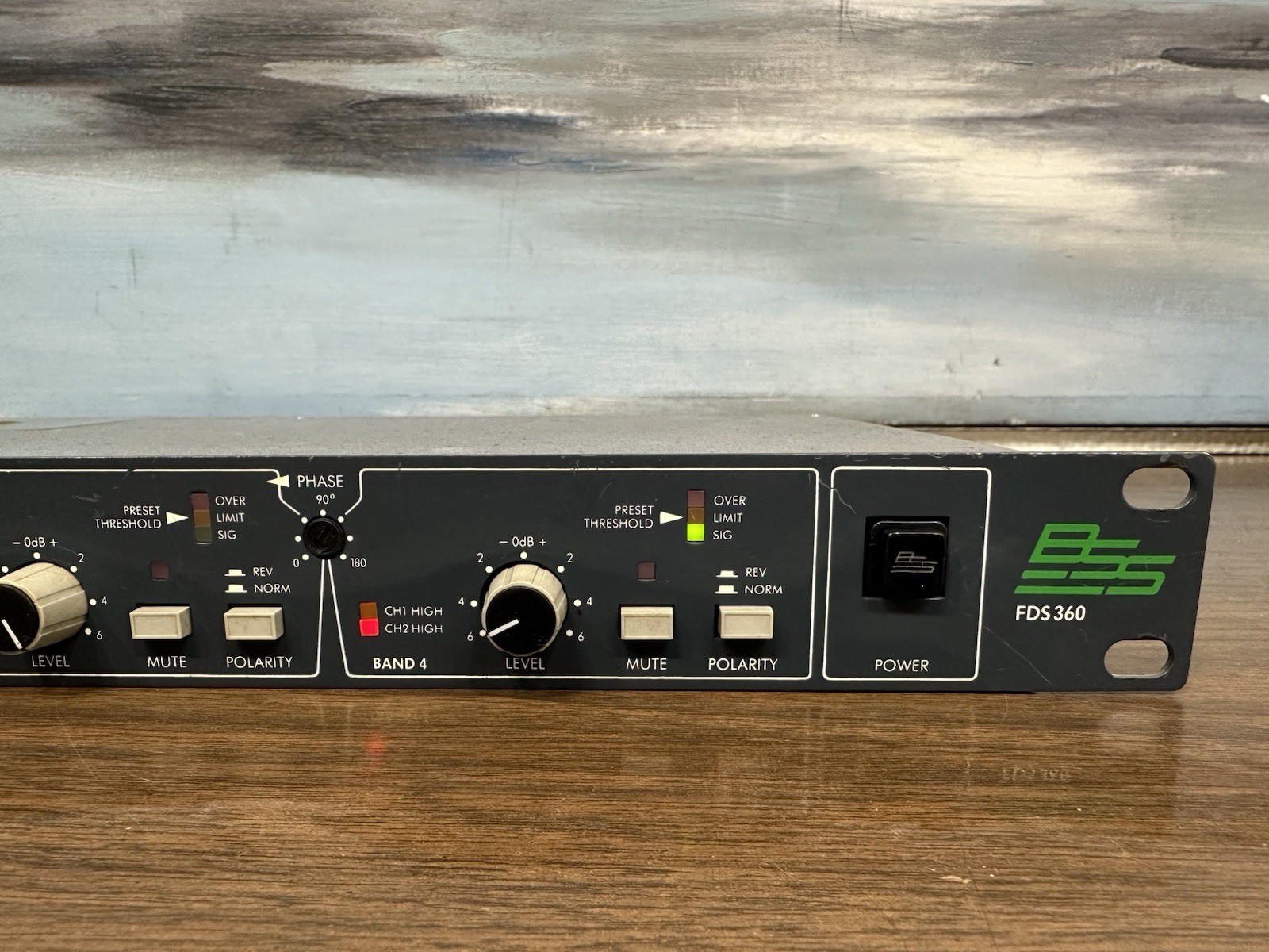 BSS FDS-360 Frequency Dividing System Crossovers - With Two Cards