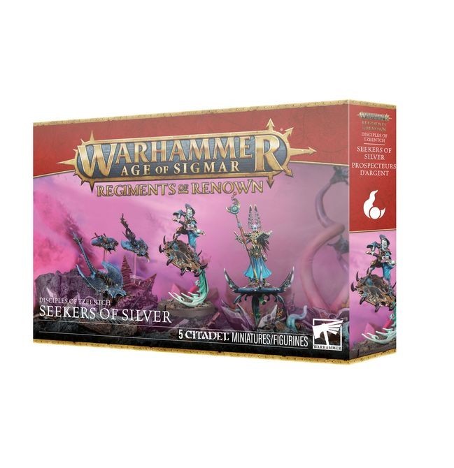 Games Workshop Warhammer Age of Sigmar Regiments of Renown Seekers of Silver