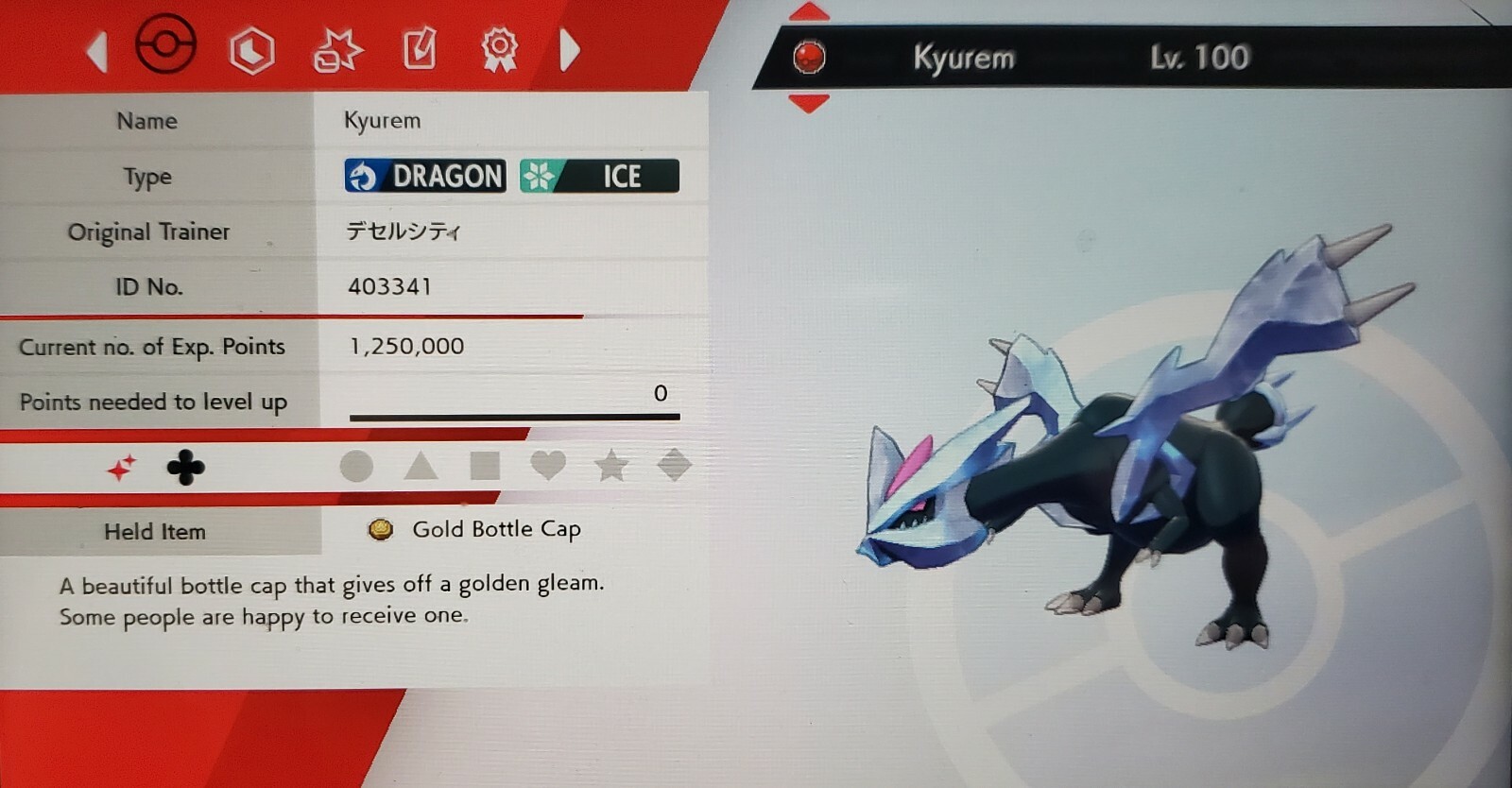 ✨Shiny✨ Event Kyurem For Pokemon Sword & Shield