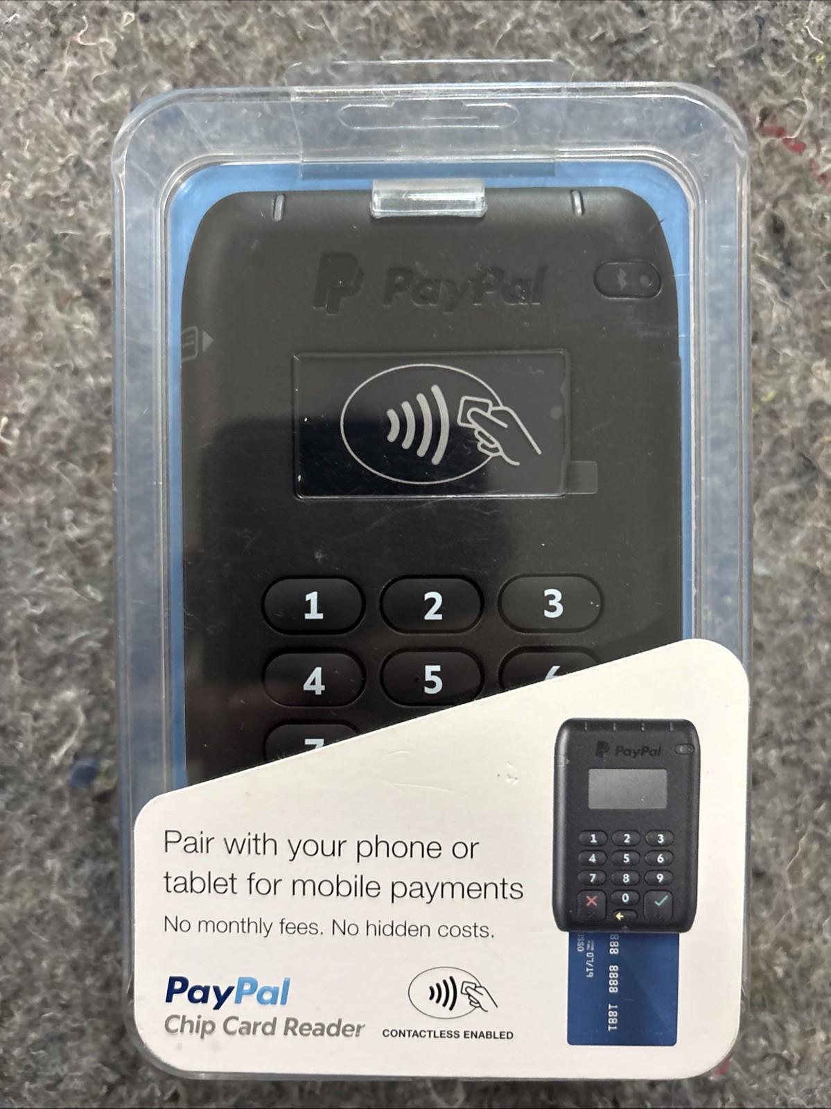 Paypal Chip Card Reader Contactless Enabled M010-PROD10-V2 BRAND NEW SEALED