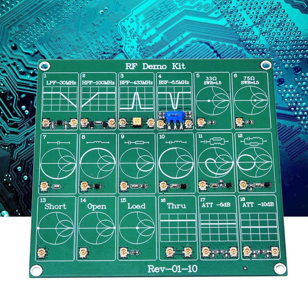Educational VNA Module - 18 Built-in Filters for Calibration Learning