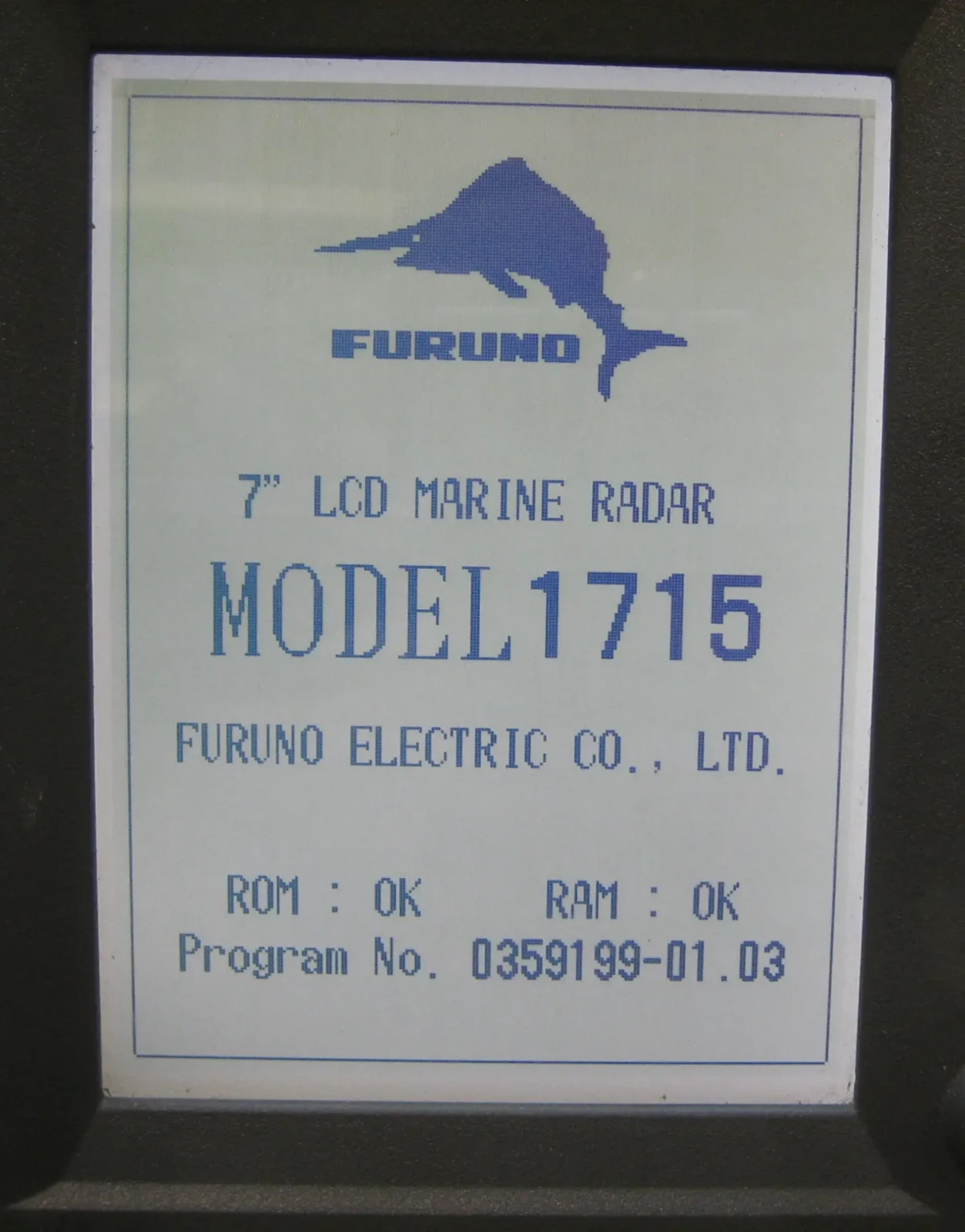 For Furuno 1715 Marine Radar RDP-142 LCD Display Screen 20441-3 rdp142