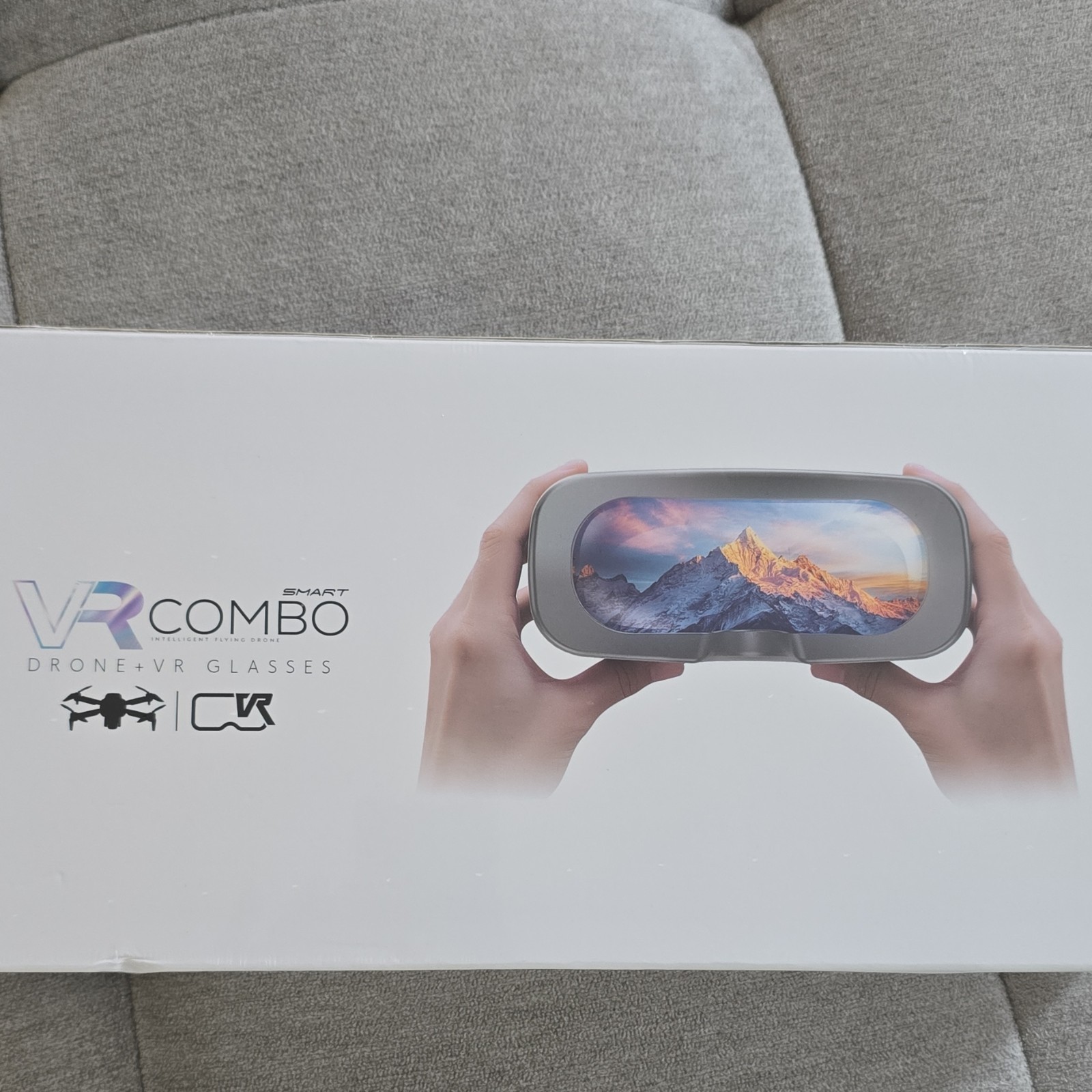 VR COMBO Ready to Fly Drone Camera Bundle w/ VR Glasses & App Controller