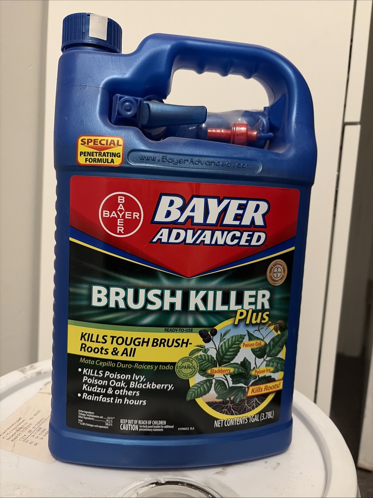 BioAdvanced Brush Killer Plus, Kills Tough Brush, Roots & All, 1 Gallon