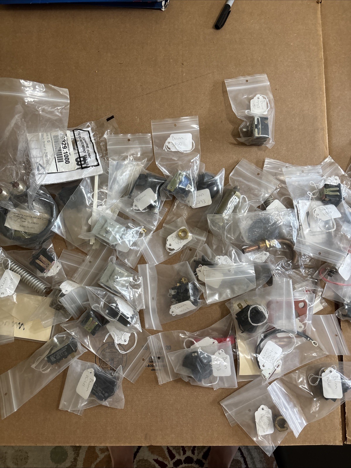 Bunn O Matic Commercial Part Lot Of 50