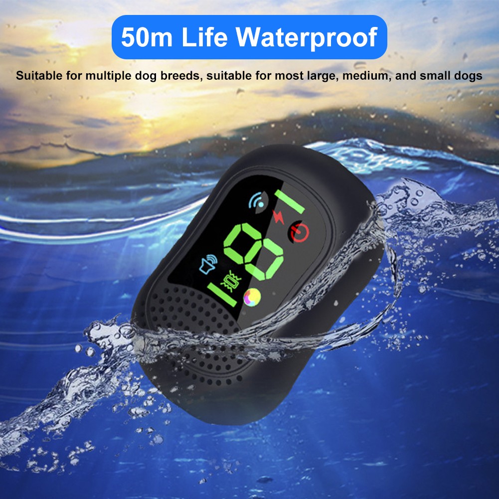For 3 Dogs Training Collars with Remote Rechargeable Waterproof Shock E-Collars