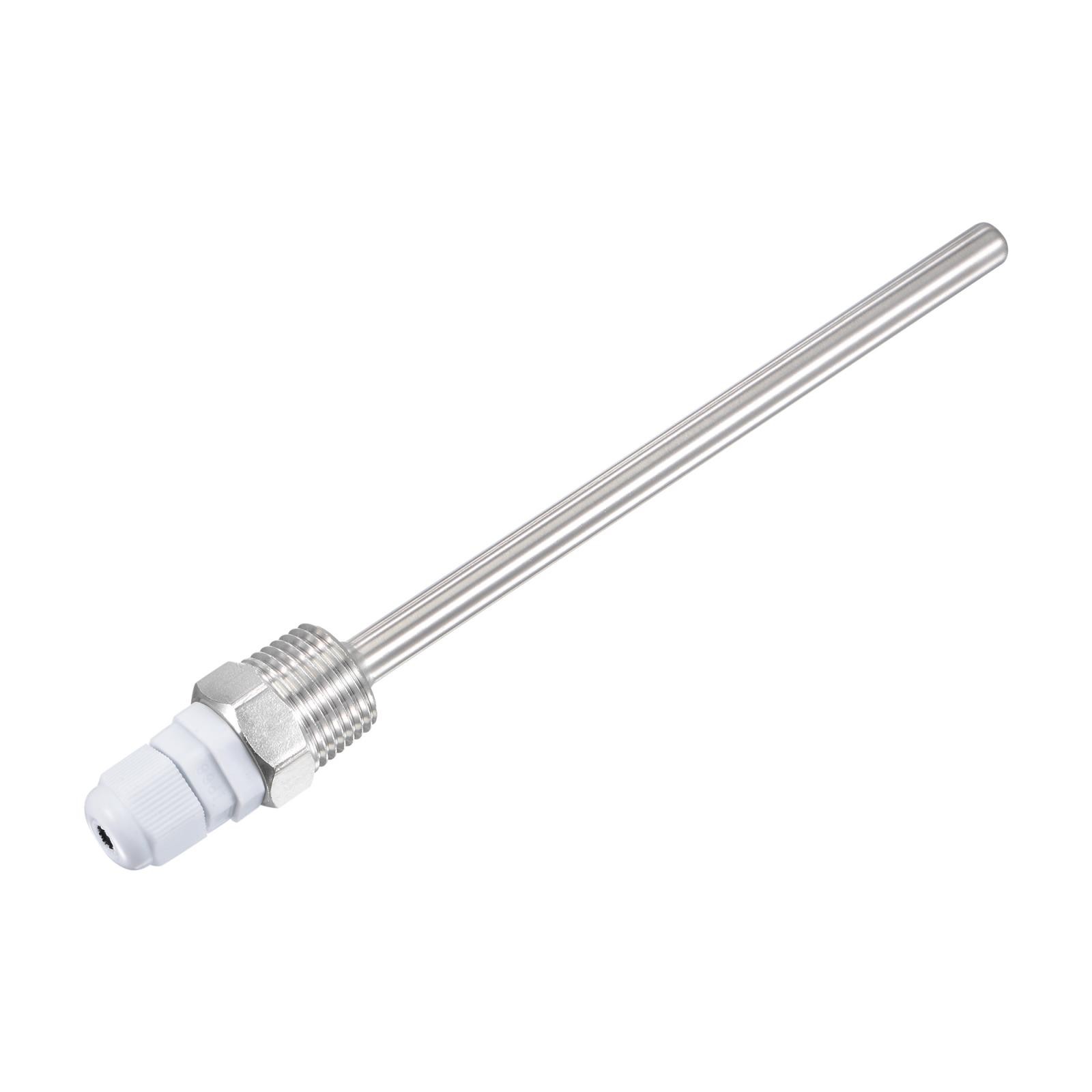 8mm Dia G1/2 Thermowell Weldless Stainless Steel 304 150mm for Beer Fermenter