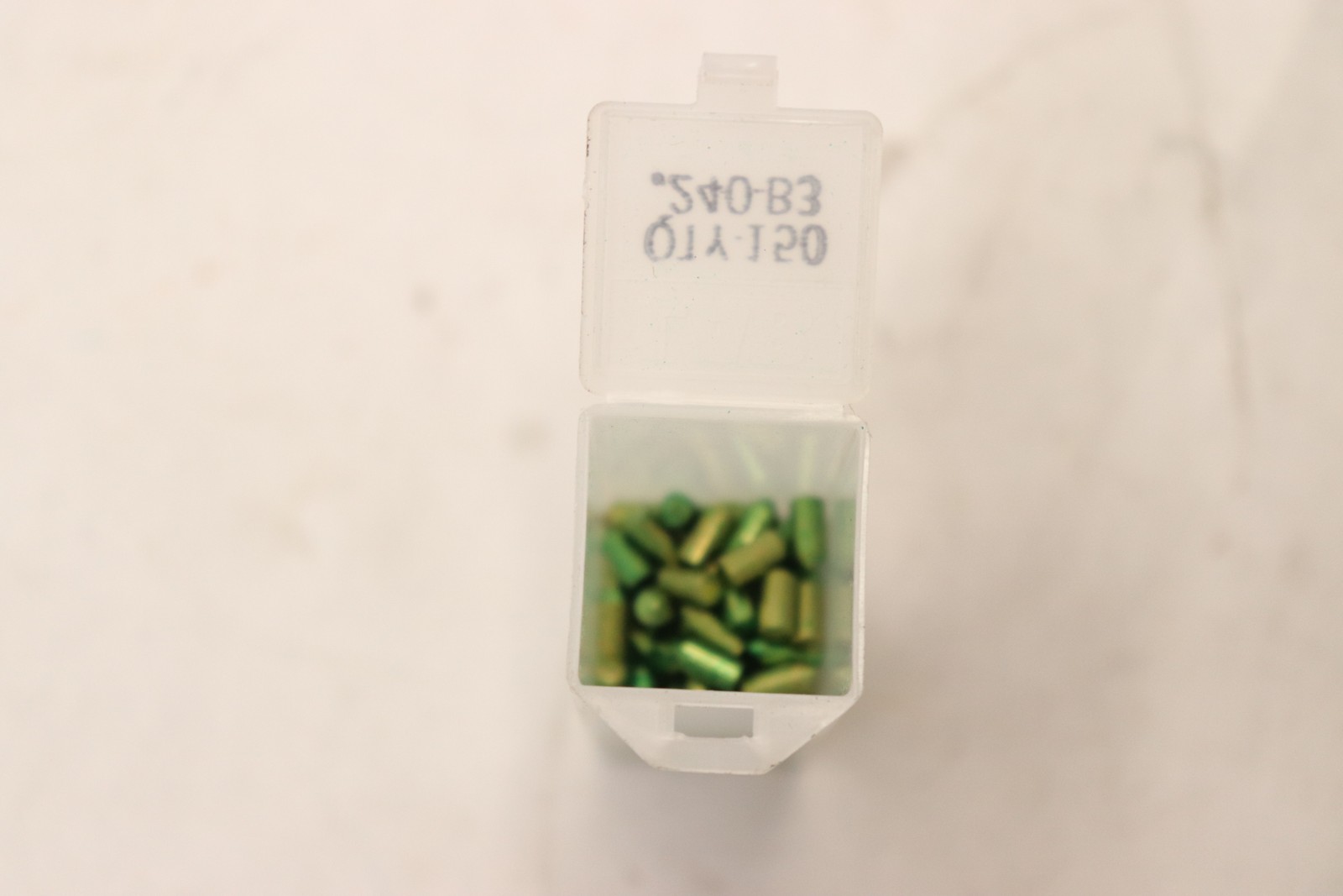 (150-Pk) Universal Security Lock Pin Green 0.115" Dia. x 0.24" L 3240V4