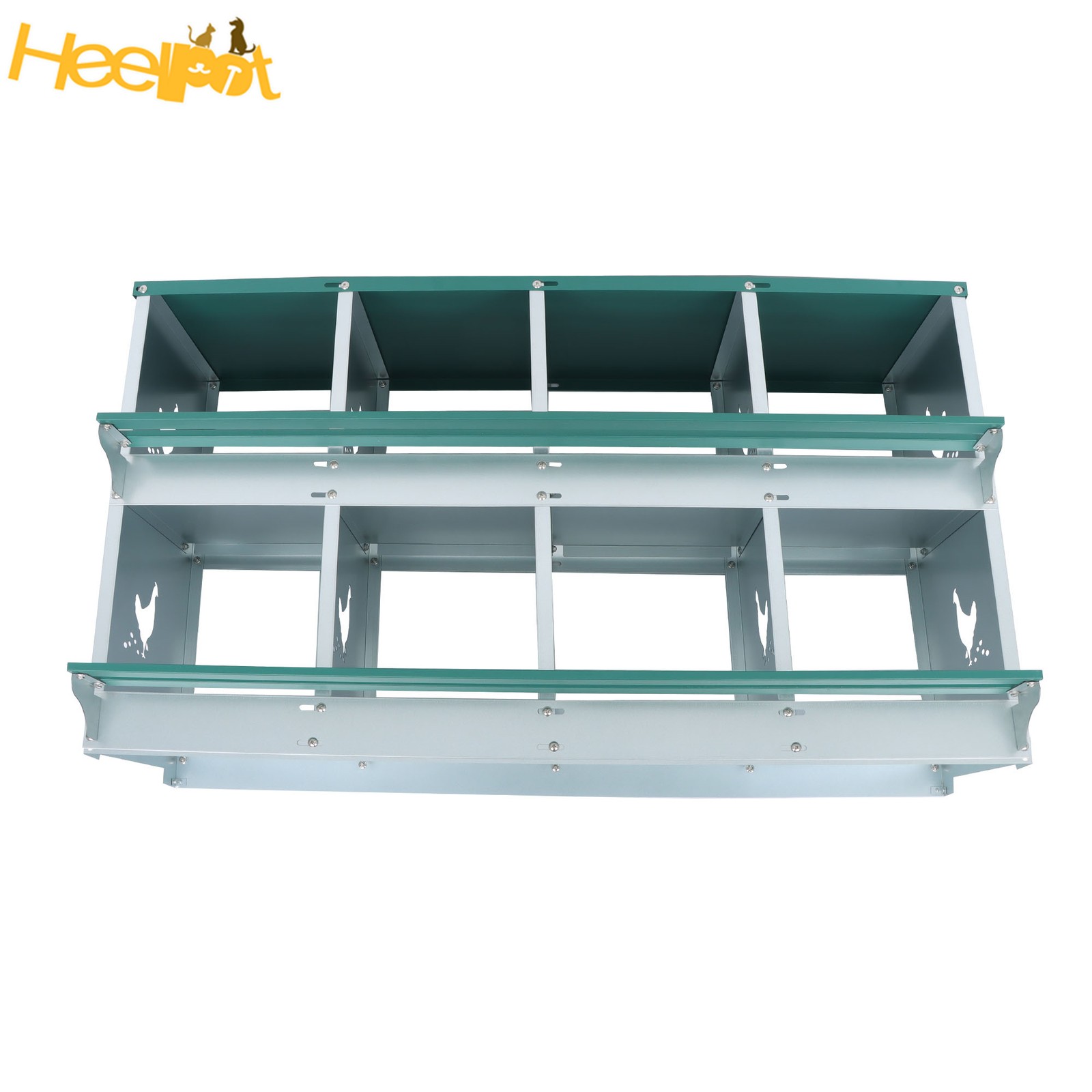 8 Holes Compartments Chickens Egg Laying Box High Quality Materials Nesting Box