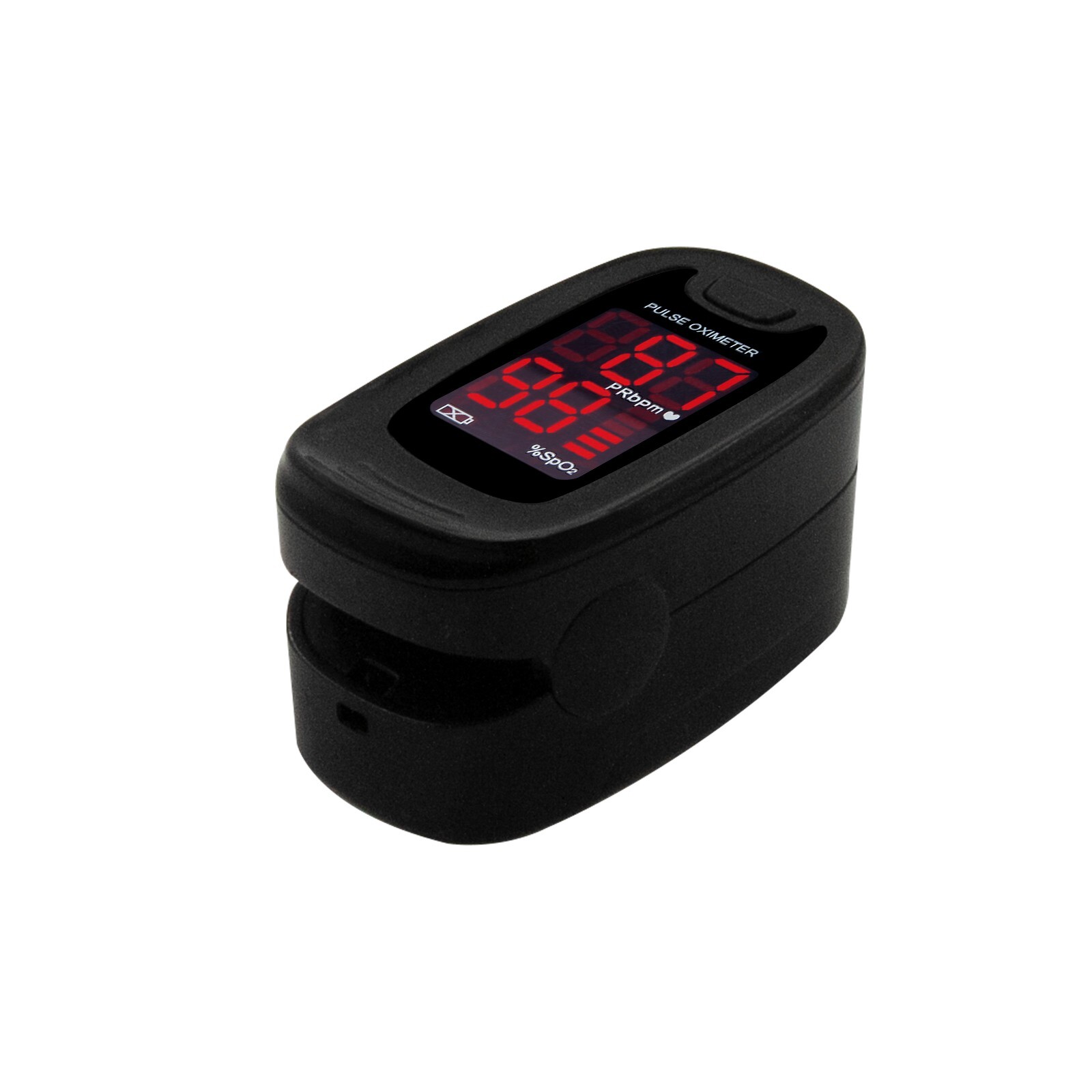 Finger Pulse Oximeter Heart Rate Blood Oxygen Saturation Monitor SpO2 PR Measure