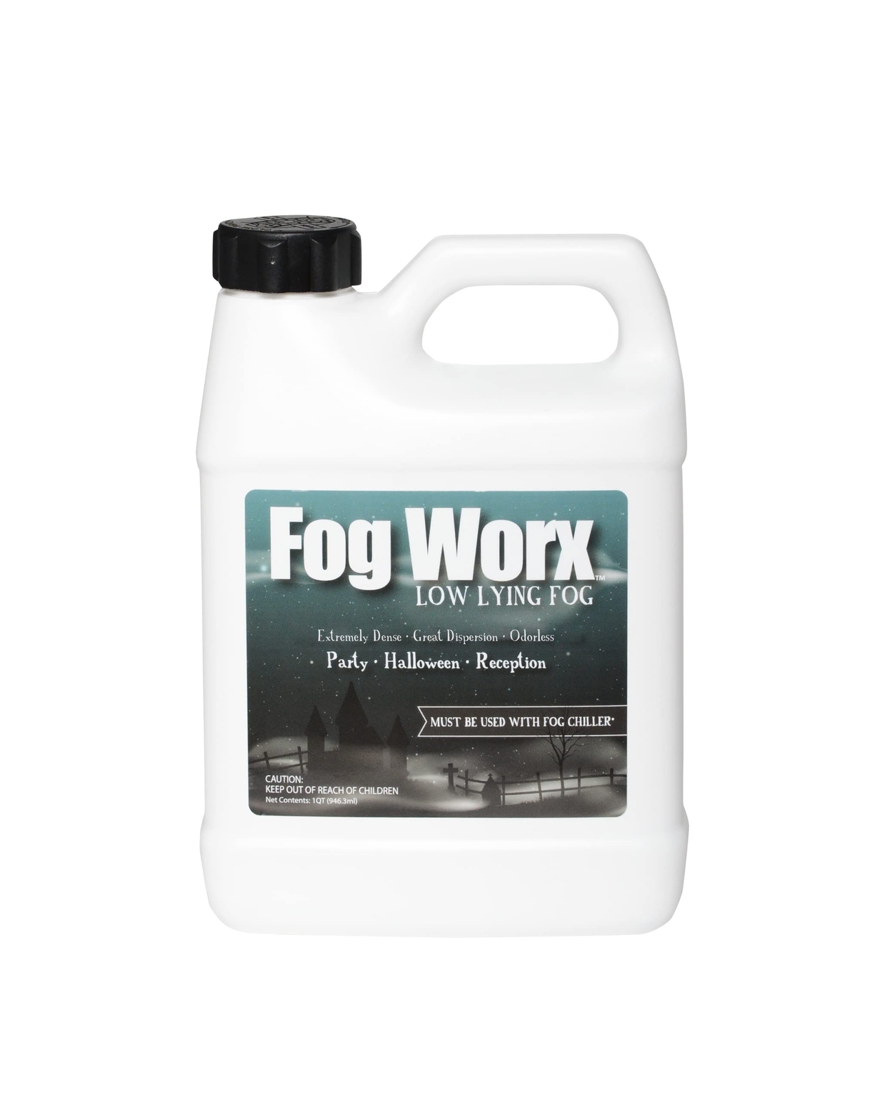 Fogworx Low Lying Fog Juice, Long Lasting Low Lying Indoor-Outdoor Fog, Desig...