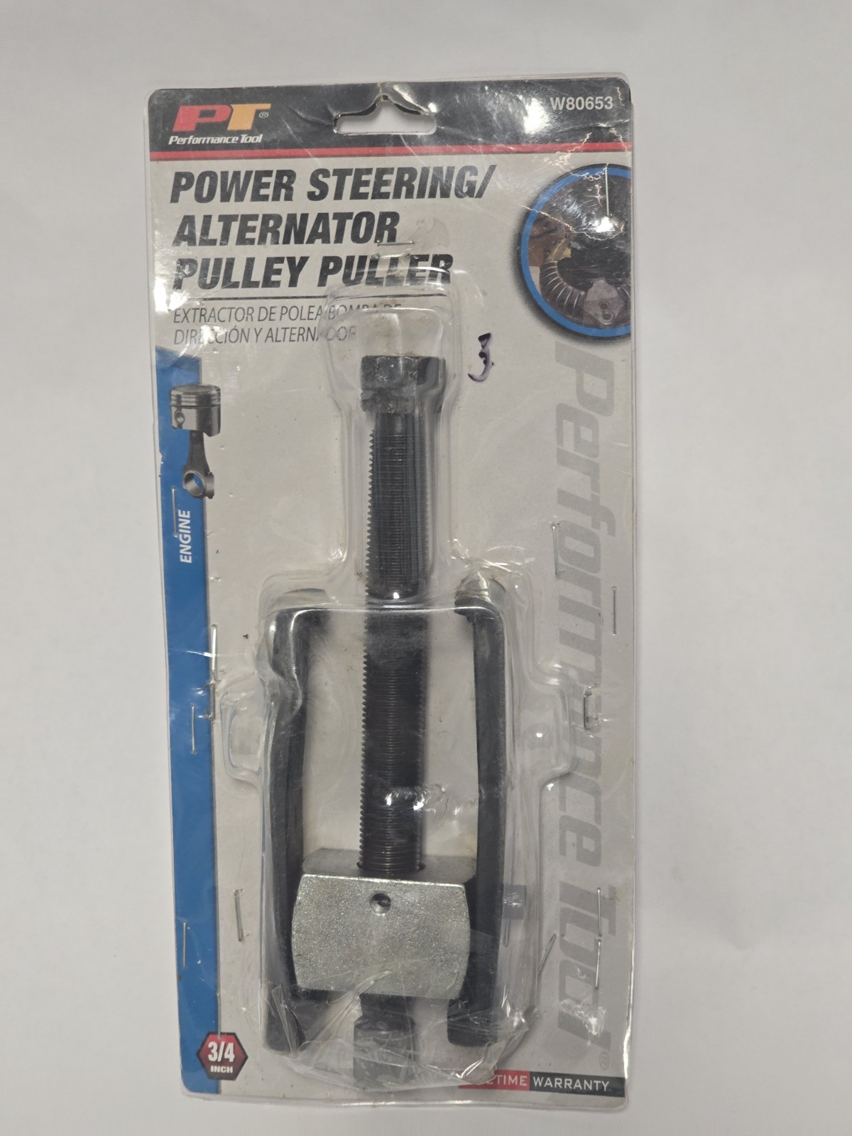 PERFORMENCE TOOL W80653 POWER STEERING/ ALTERNATOR PULLEY PULLER