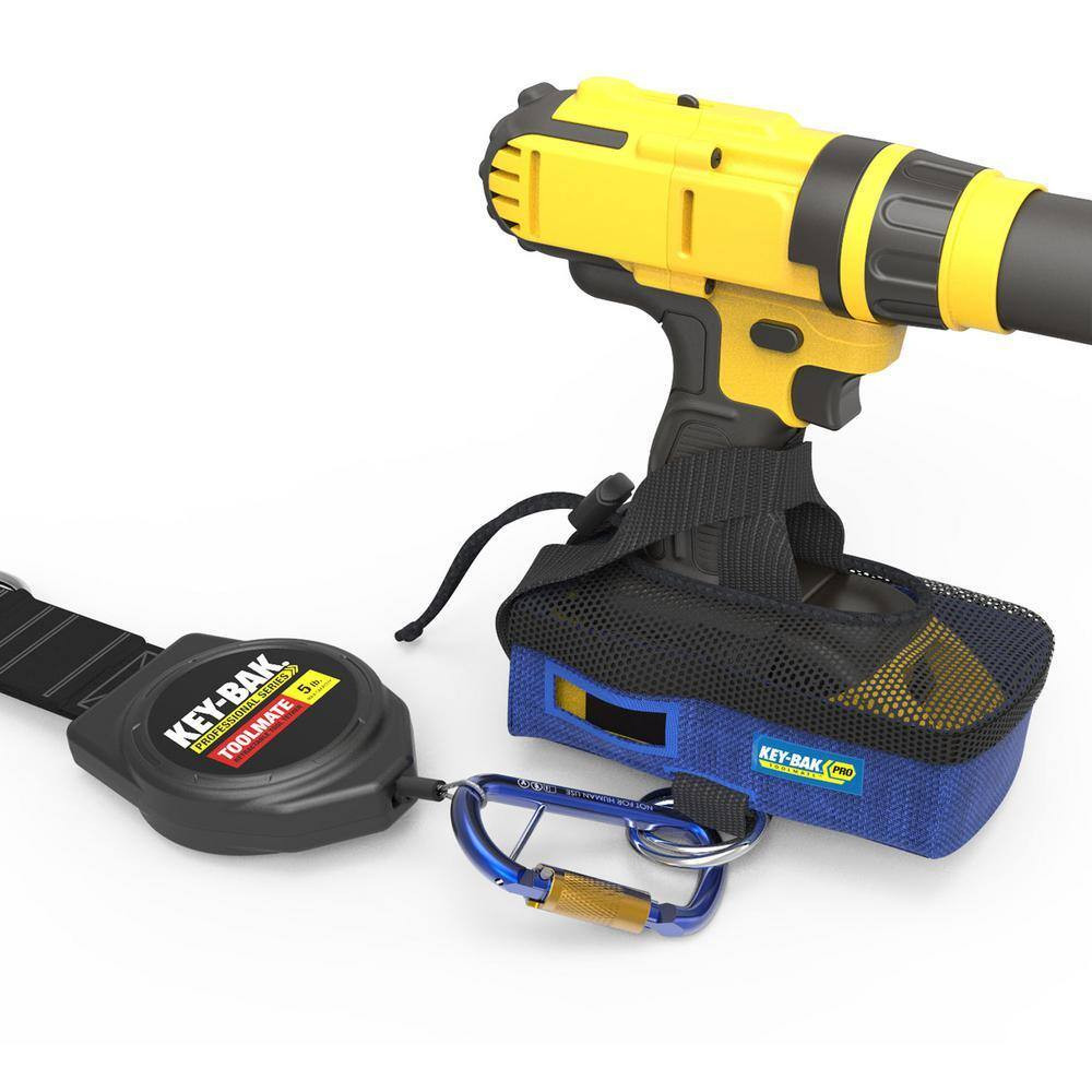 Toolmate 5 Lbs. Retractable Tool Tether and Cordless Power Drill Boot Kit (ANSI
