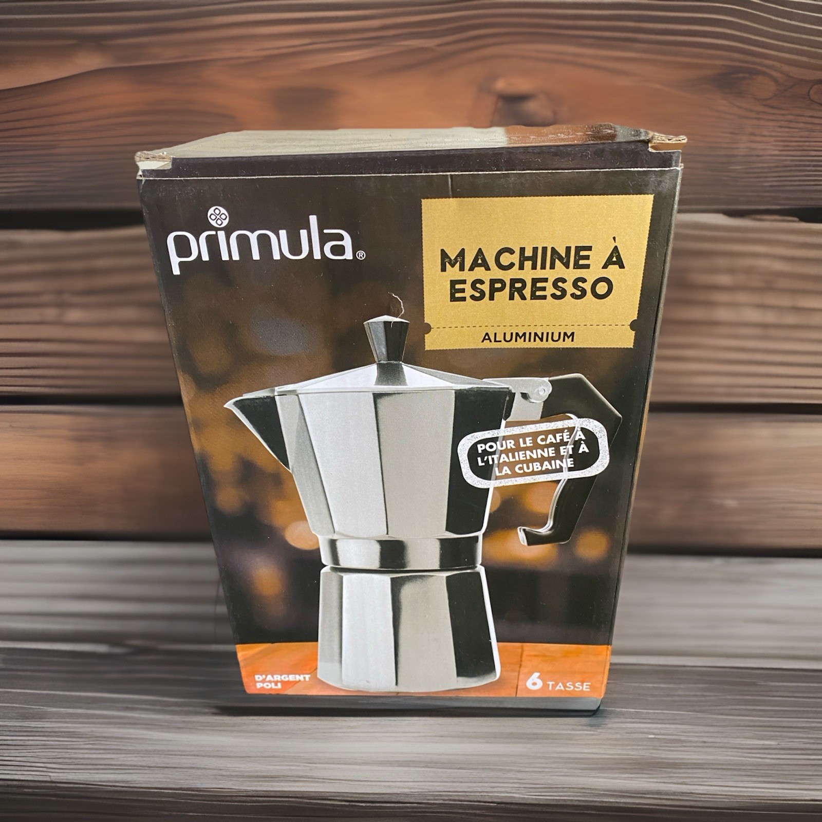 Primula PES-3301 Stovetop Espresso Coffee Maker - Silver