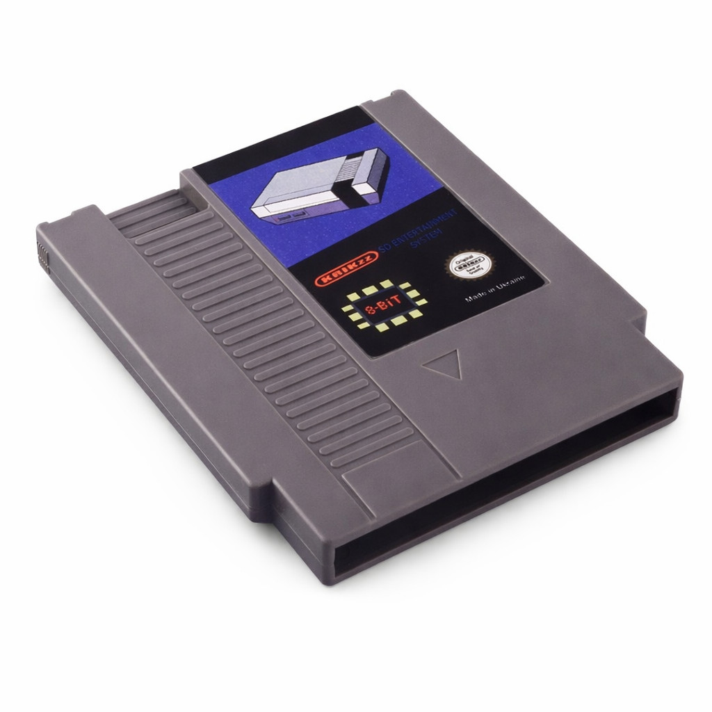 Flash Cartridge Interface for NES-Compatible Console + 8GB SD Card