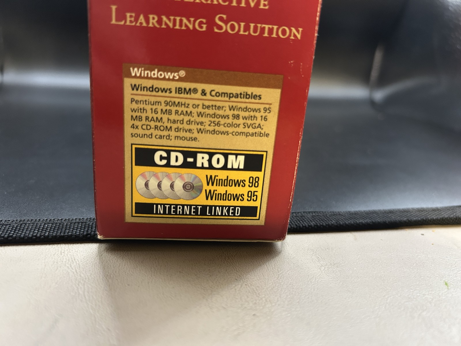 Learn To Speak Spanish Version 8.0 The Learning Company 4-CD Set PC Software