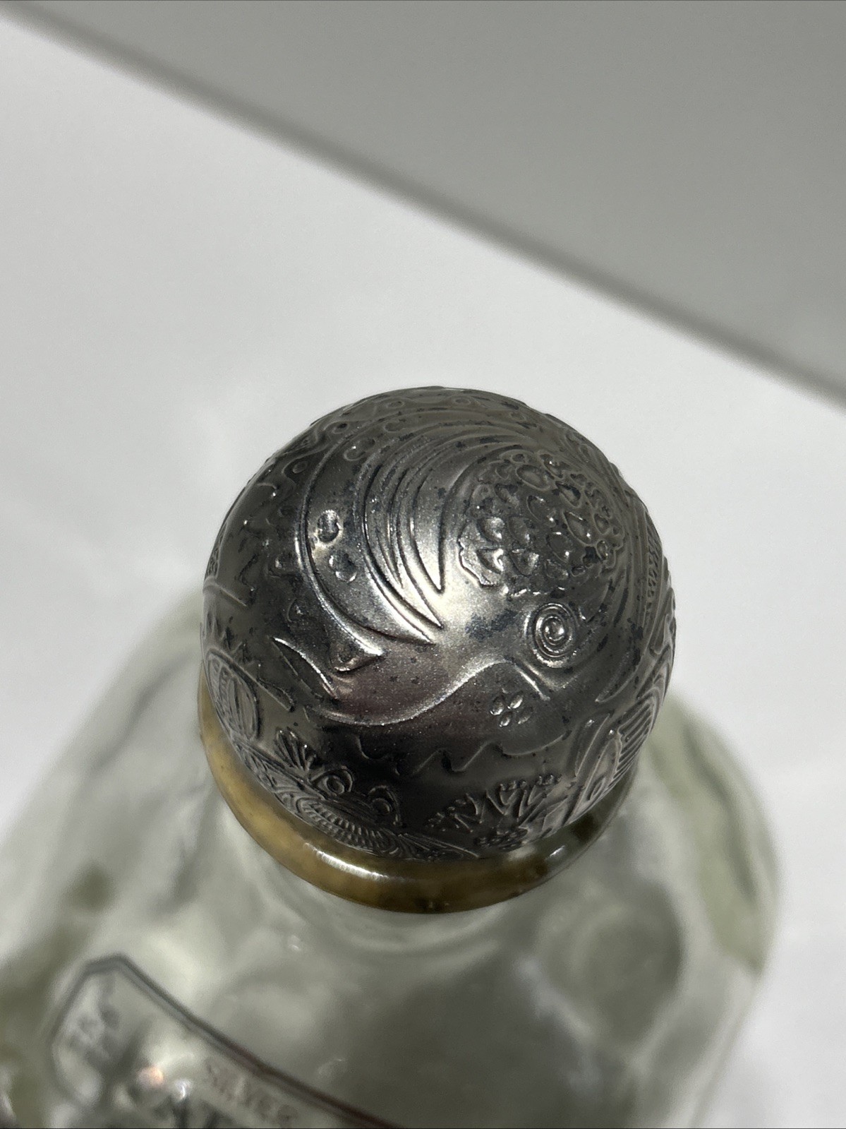 Patron Silver 1492 Tequila Limited Edition 2015 Liter bottle + cork EMPTY!