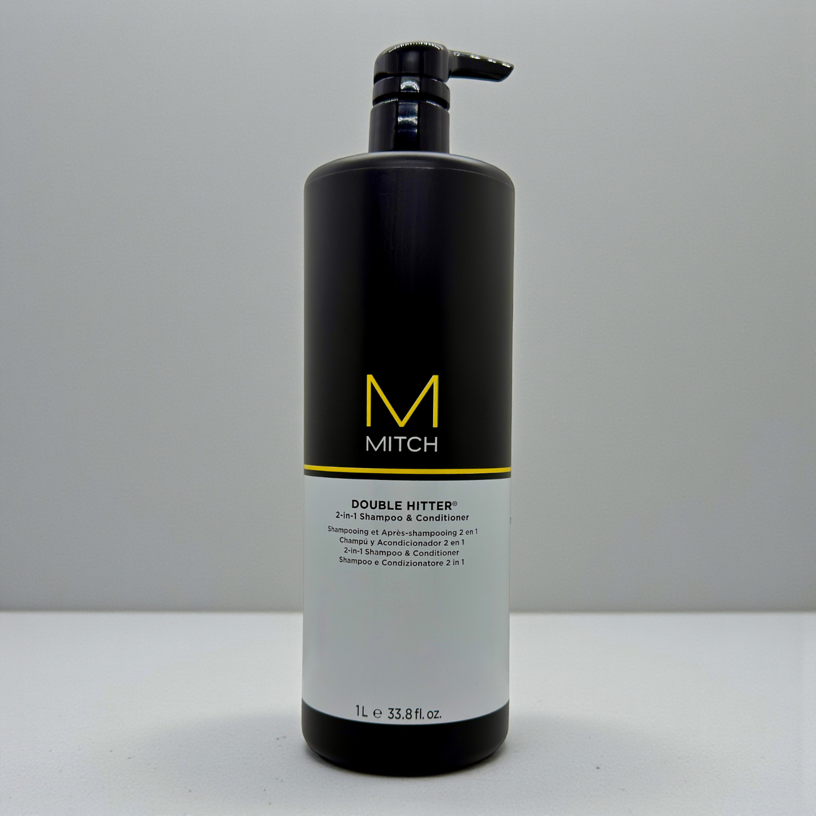 MITCH Double Hitter 2-in-1 Shampoo & Conditioner 33.8oz | Cleans & Softens Hair