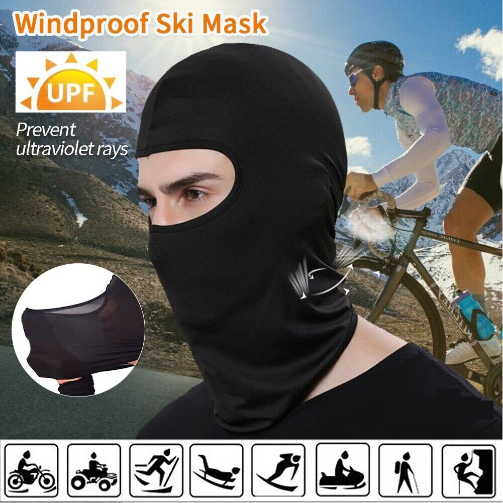 Summer Balaclava Anti UV Outdoor Breathable Hood Hat Full Face Mask Cover Cap US