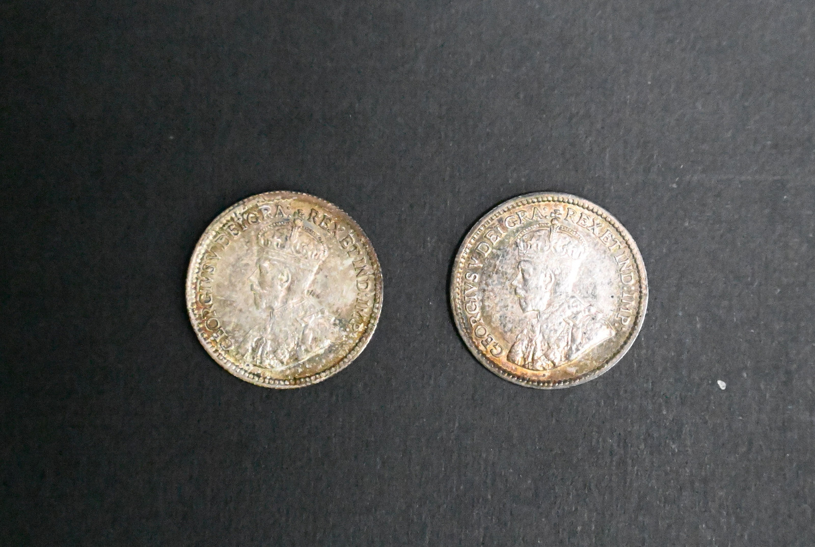 Canada KM22 1913 1917 AU 5 cent Pretty Coins