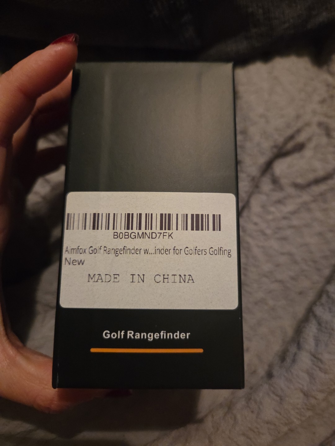 Golf Yardage Rangefinder with Slope Switch, Portable AIMFOX