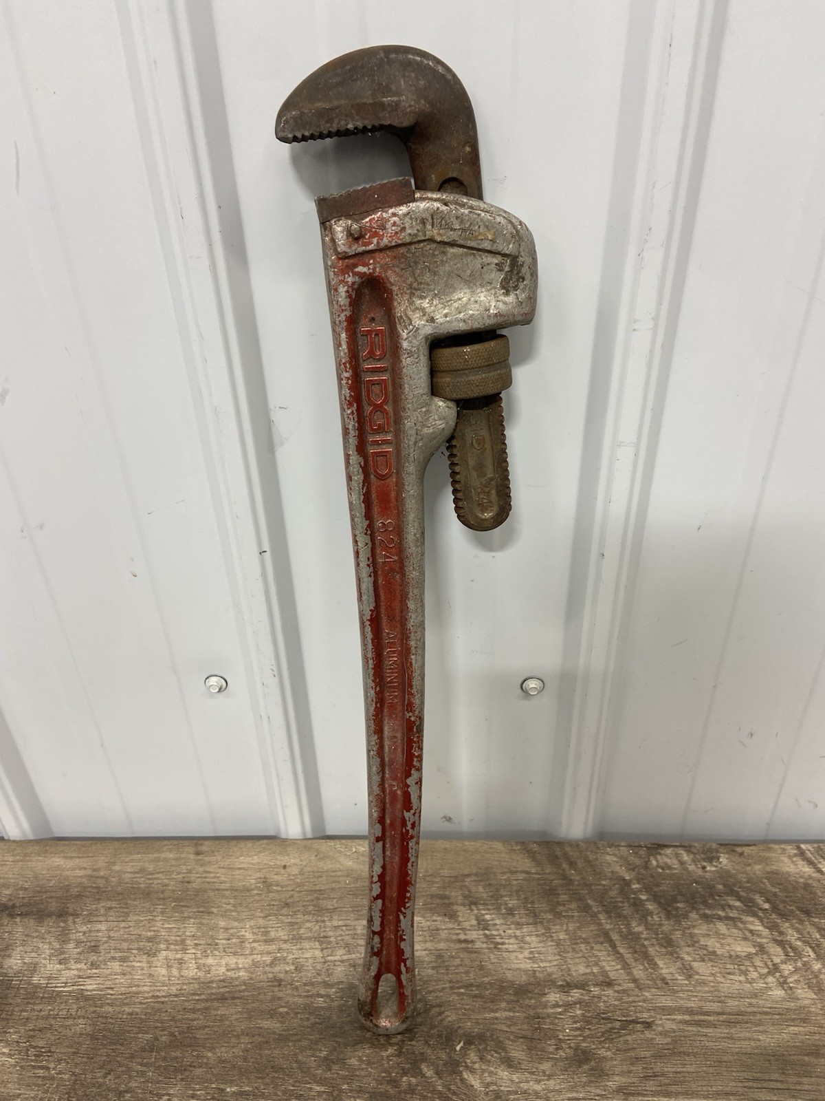 Ridgid 824 Heavy Duty Aluminium Pipe wrench 24” Long USA 🇺🇸