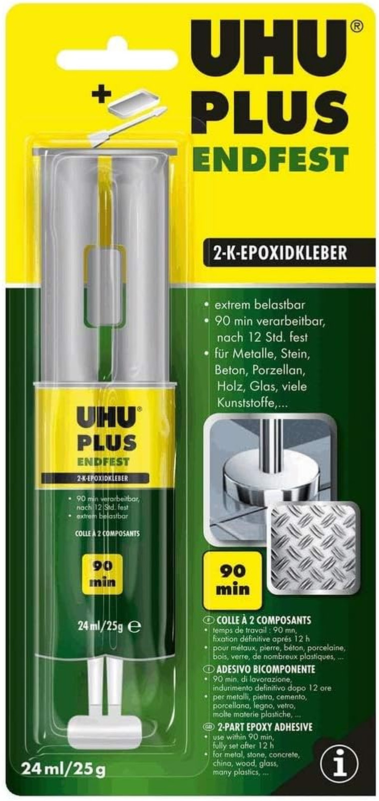 UHU plus Endfest Doppelkammerspritze 25G