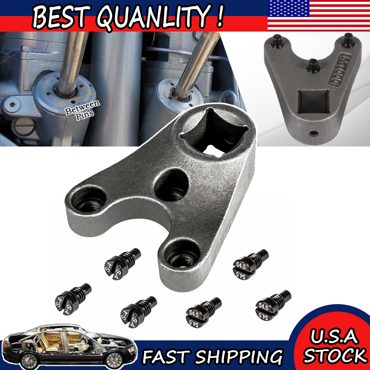 Outboard Trim/Tilt Pin Wrench Tool MT0006 32mm x 4mm for Yamaha Honda Evinrude