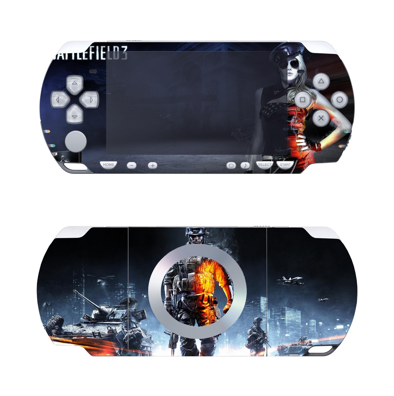 Battle 118 Vinyl Decal Skin Sticker Cover for Sony PSP 2000