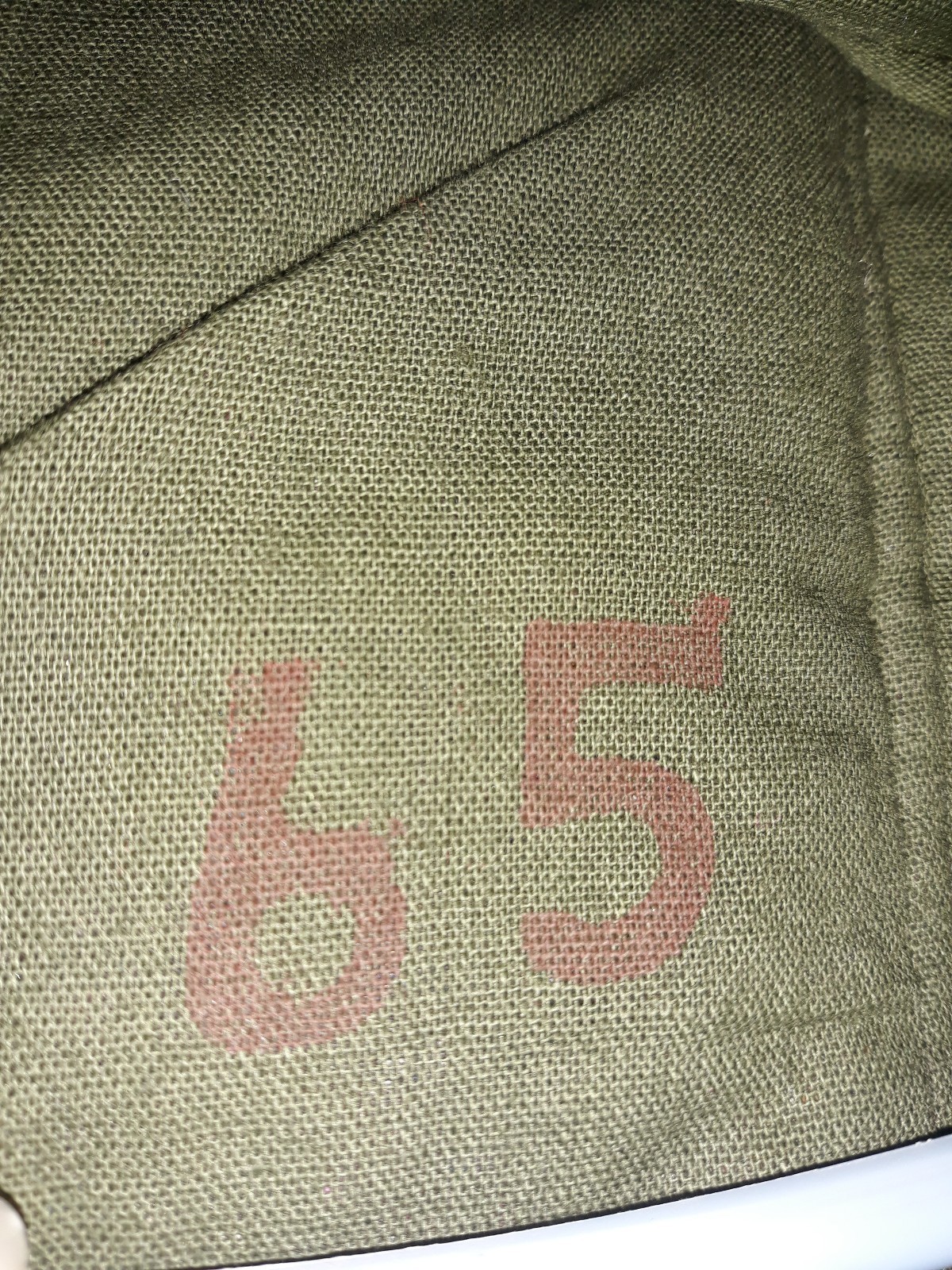 USED Czech Military Surplus Parka Button Up OD Green Size 65 See Description