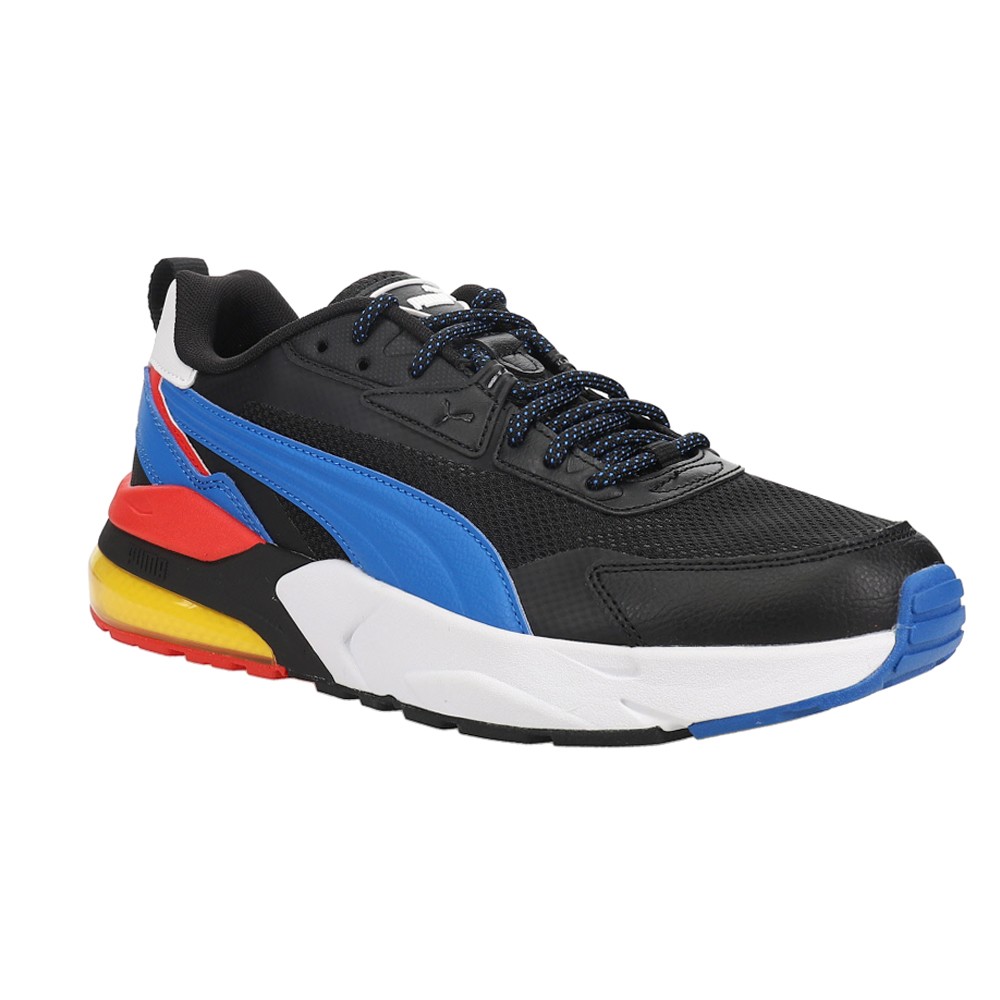PUMA Vis2k Lace Up Mens Black Sneakers Casual Shoes 39549501