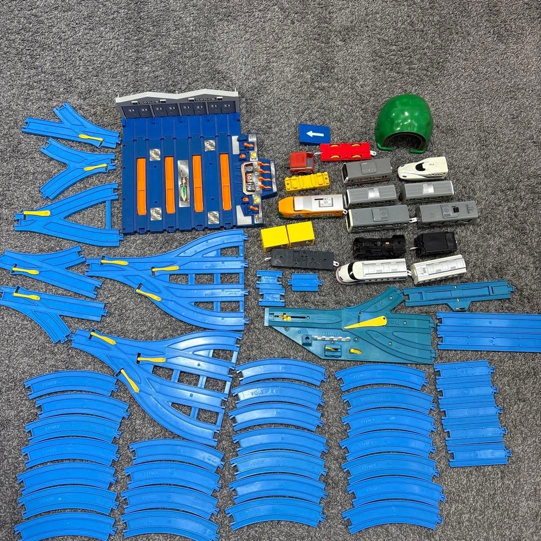 Plarail Rail Track Layout Lot Station Train Cars Maintenance Age 15+