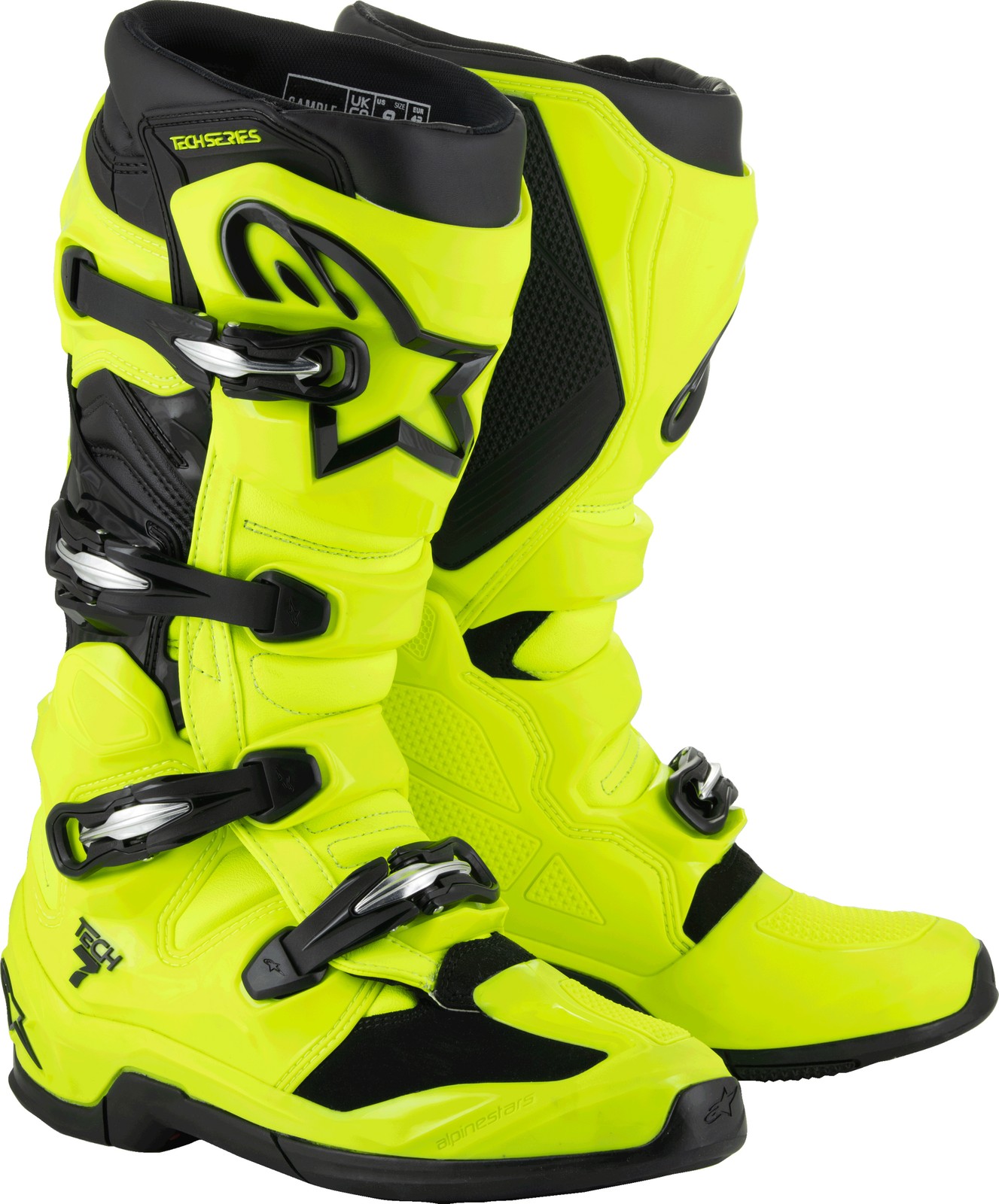 Alpinestars Tech 7 Boots Yellow Fluo/Black 2012025-551-7