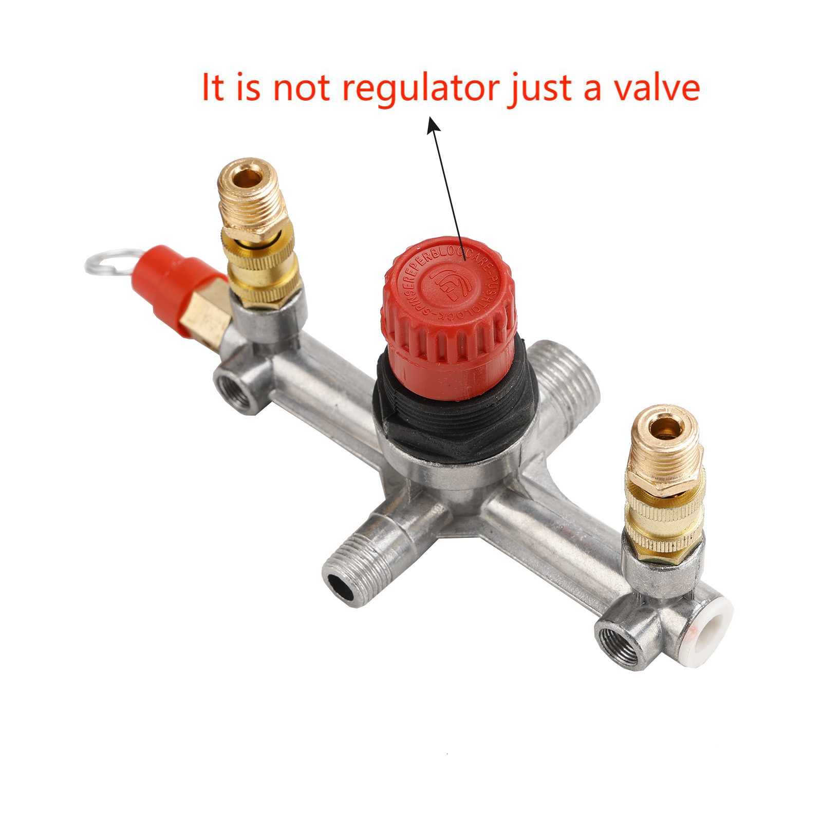 Air Compressor Pressure Valve Switch-Control Manifold Regulator Gauges Tool KIT