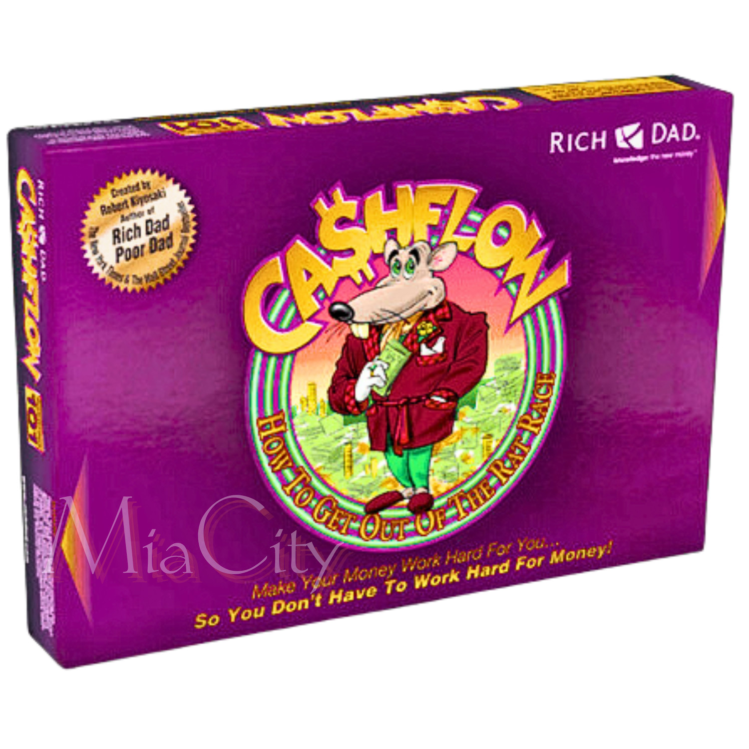 New Cashflow 101 Boardgame Rich Dad Poor Dad Investing Finance Robert Kiyosaki