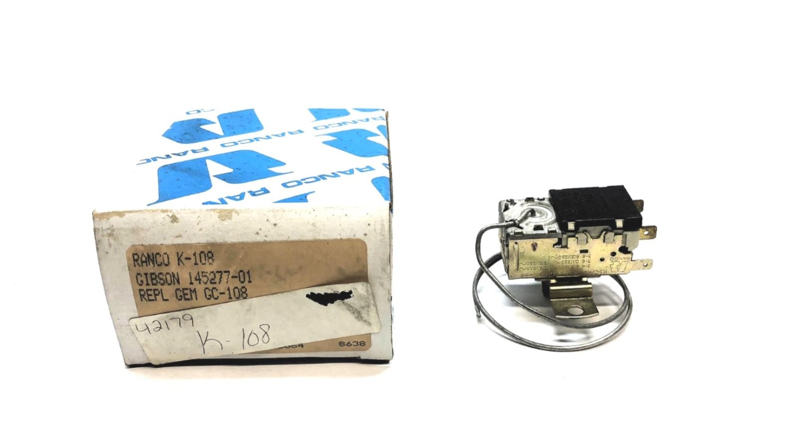 Ranco Cold Control K-108-70 (K-108) (GC-108) (145277-01) NOS