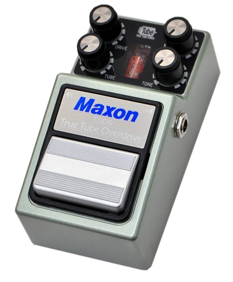 Maxon TOD9 True Tube Overdrive Guitar Effect Pedal 9 Series Reliable Vacuum Tube