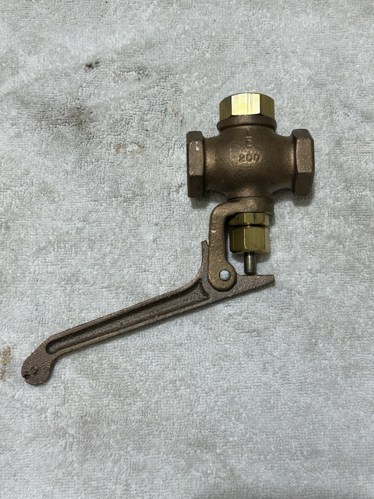 Lunkenheimer Brass Steam Whistle 1/2" 200 Valve